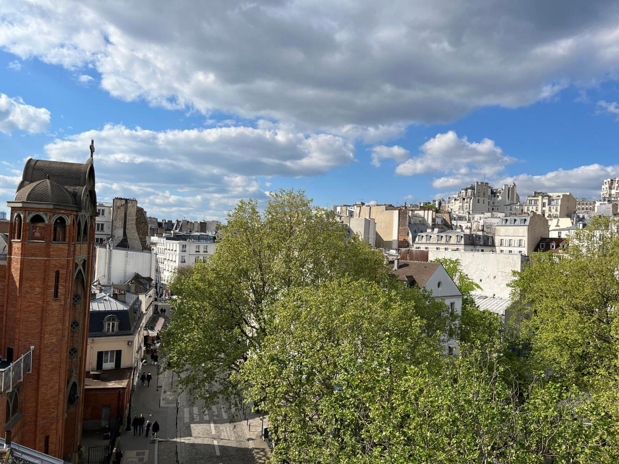 Montmartre Belle Vue Paris Exterior foto