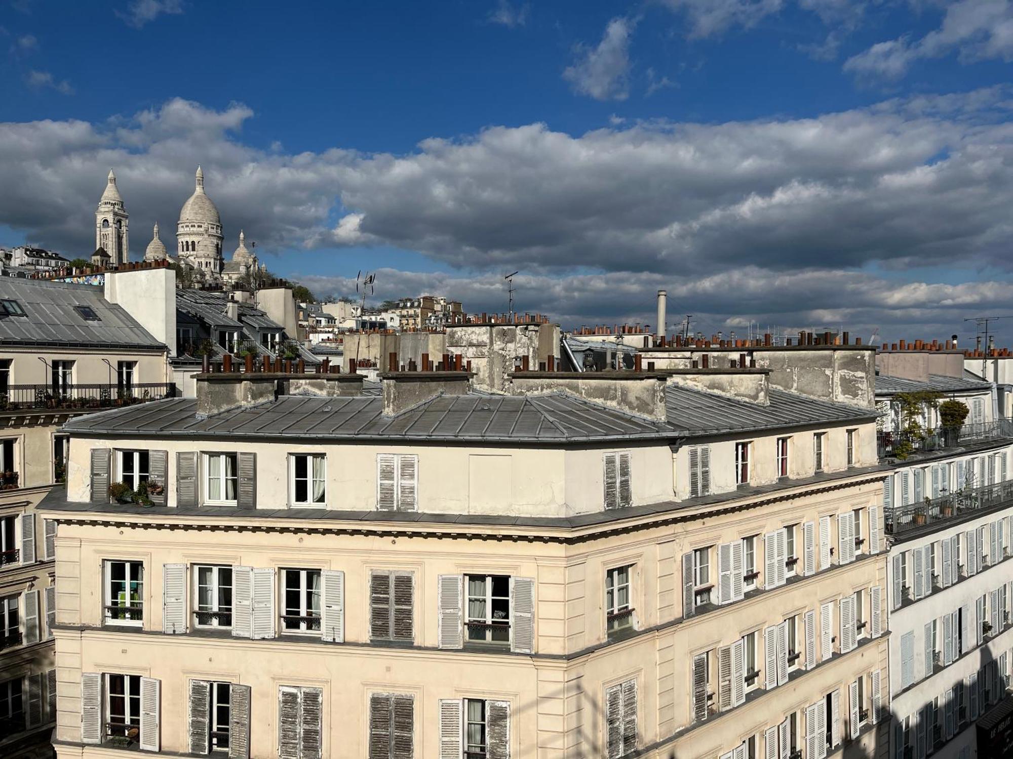Montmartre Belle Vue Paris Exterior foto